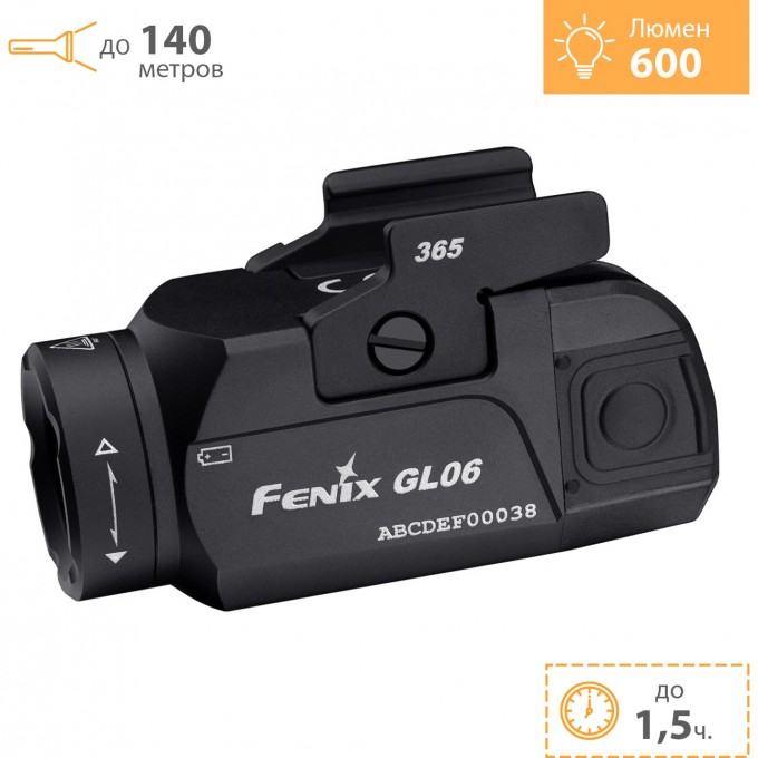 Пистолетный фонарь FENIX Sig-Sauer P365 GL06-365